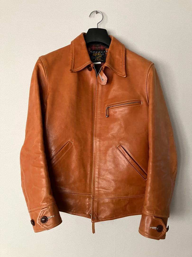 レインボーカントリー　レザージャケット36