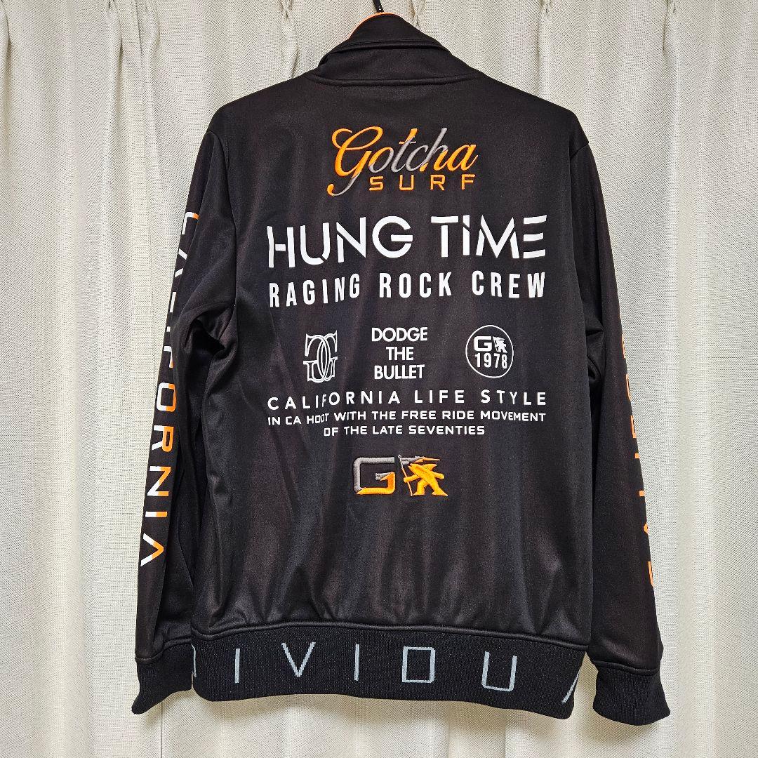 GOTCHA セットアップ 黒/オレンジ