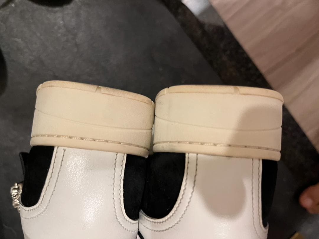 JIMMY CHOO スエード スニーカー | 38 | ブラック