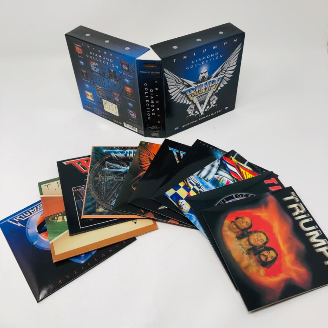 新品同様/希少/10/CD/BOX Triumph トライアンフ リックエメット