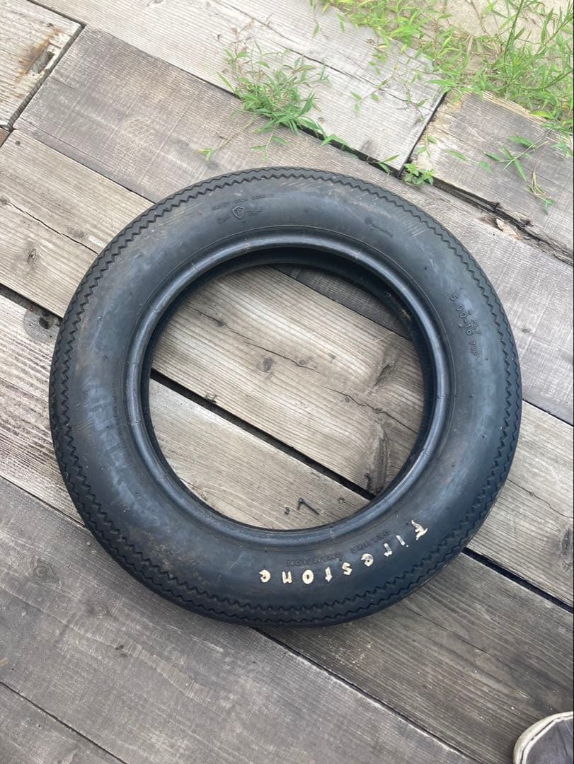 Indigenous〆 firestone 5.00-16 ヴィンテージ