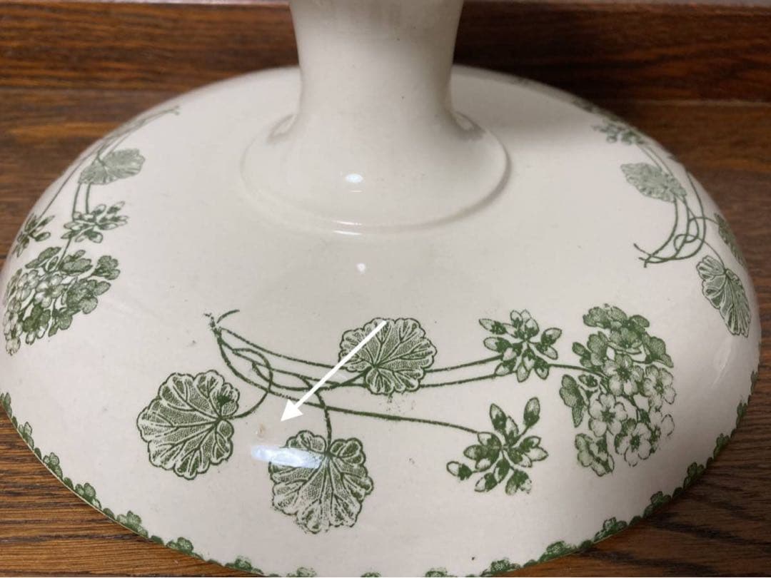 秋の感謝セール♪フランス☆サルグミンヌ ゼラニウム コンポティエ ケーキスタンド