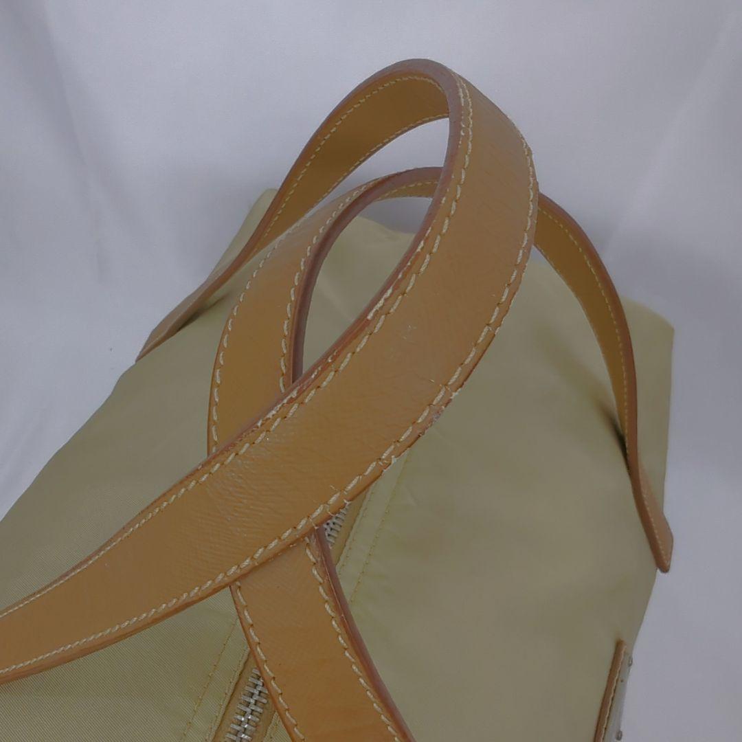 PRADA プラダ ナイロン ミニボストン バッグ ロゴ プレート