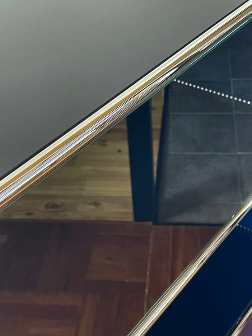 USM ハラー システム 1列 3段 ガラスドア スライドドア キャビネット