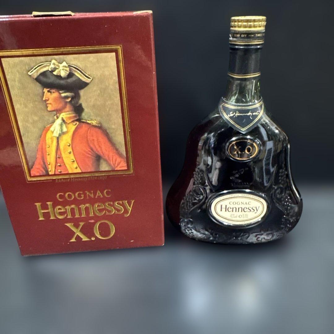 [未開封]古酒Hennessy ヘネシー　XO コニャック700ml