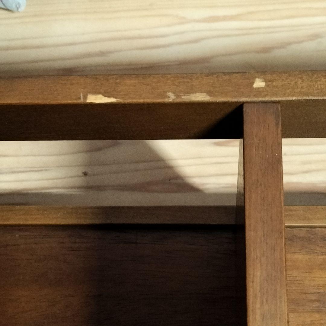 浜本工芸 ブックスタンド 本棚 コンセント欠品 レトロアンティーク 横65cm