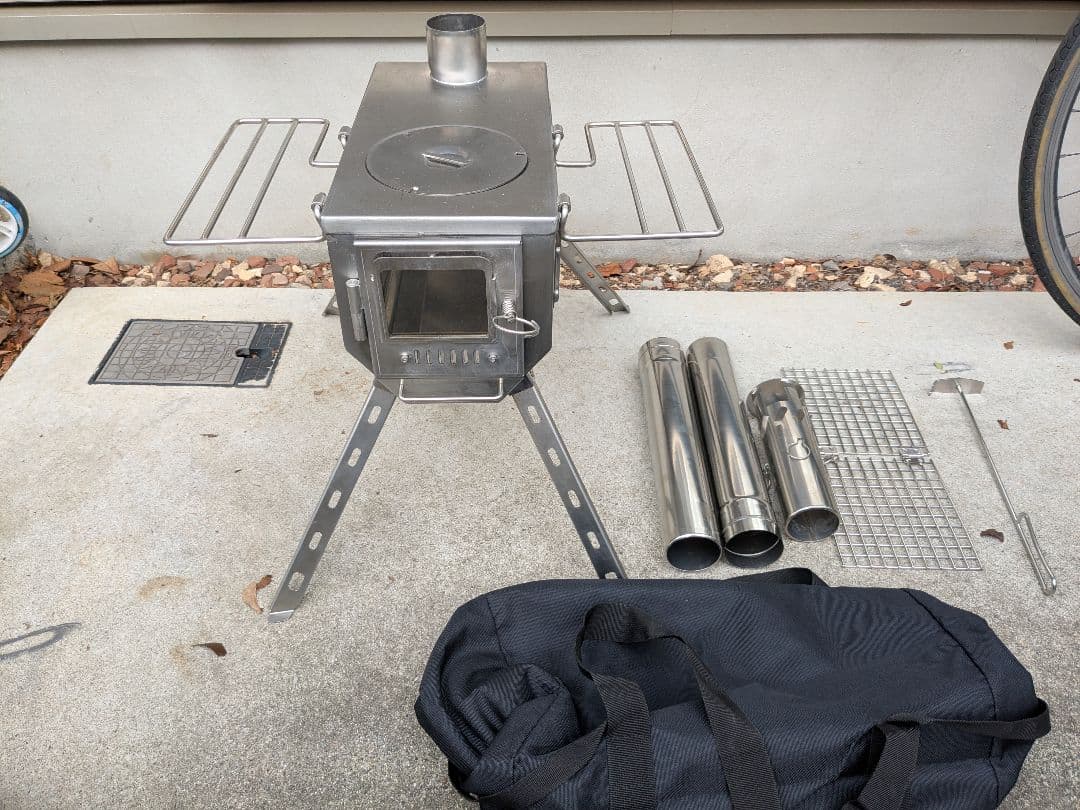 【未使用品】Soomloom ペレット・薪兼用 薪ストーブ KK-STOVE