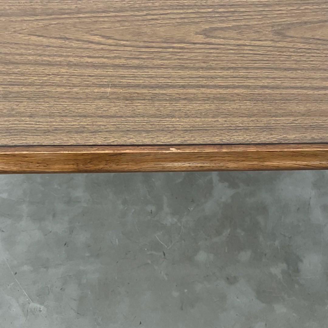 レトロ　アンティーク　古家具　キツツキ　カリモク　ダイニング　ろくろ脚　ろくろ足