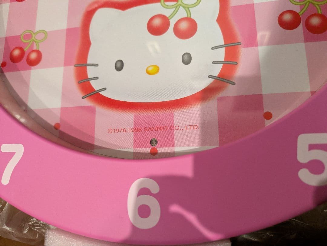 SANRIO HELLO KITTY キティ からくり時計 年代物1998 新品