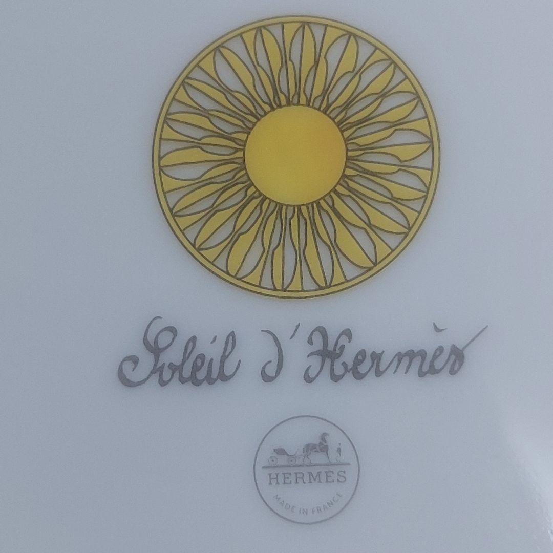 【未使用】【匿名配送】エルメス　ソレイユ　デザートプレート 2枚セット