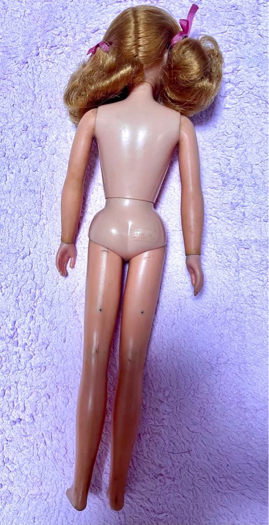 ビンテージ ツインテールリビングスキッパー 可動式ドール　マテル skipper