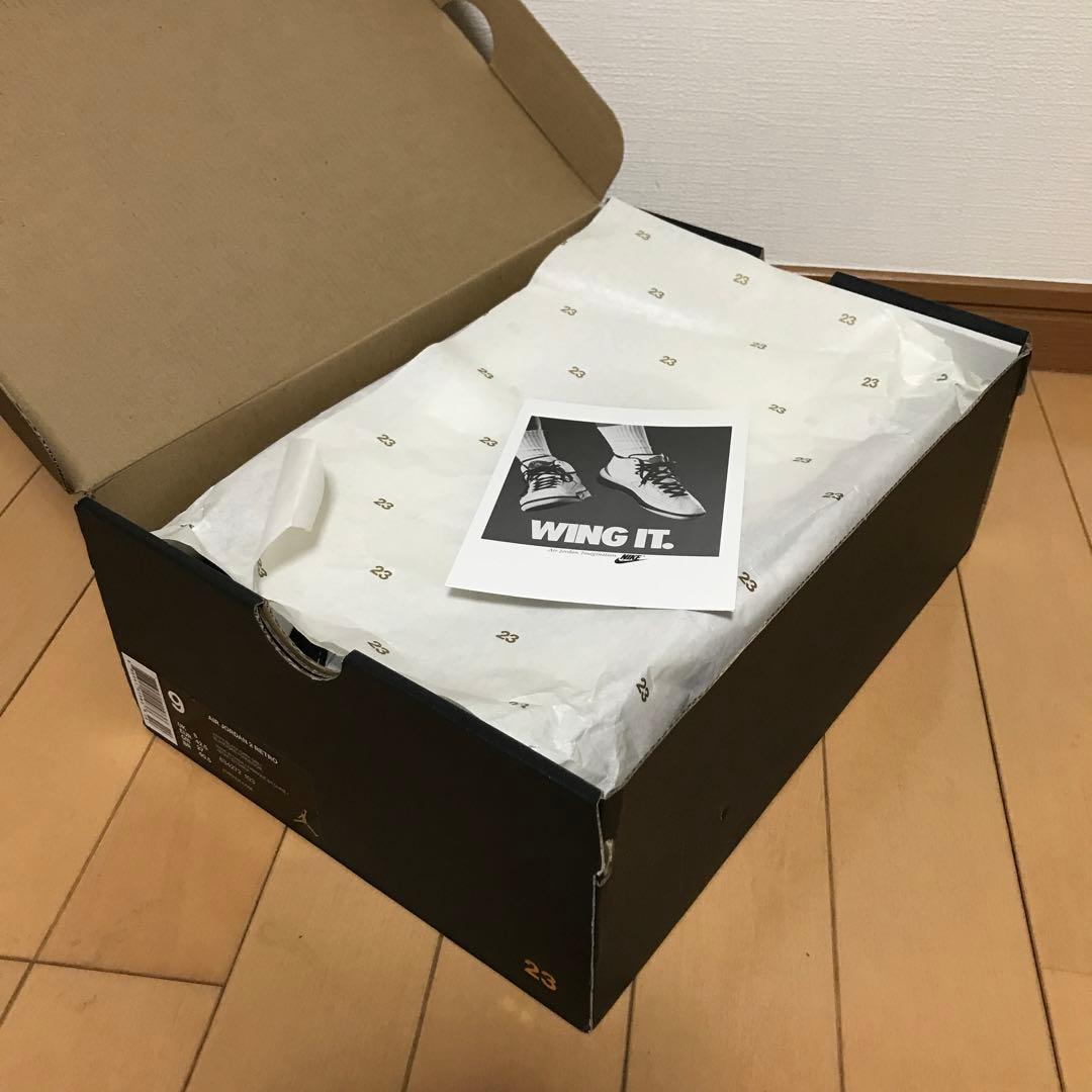 【エアジョーダン２】NIKE AIR JORDAN 2 WING IT US9