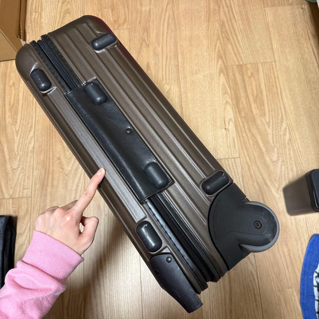 RIMOWA リモワ　サルサ　ブラウン キャリーケース　機内持ち込み　2輪