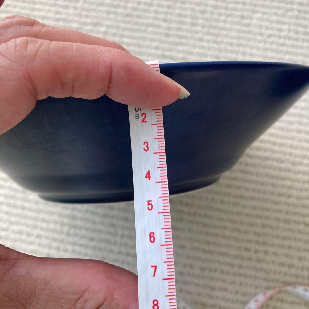 ロイヤルコペンハーゲン ブルーフルーテッド ディーププレート 深皿 2点 レア