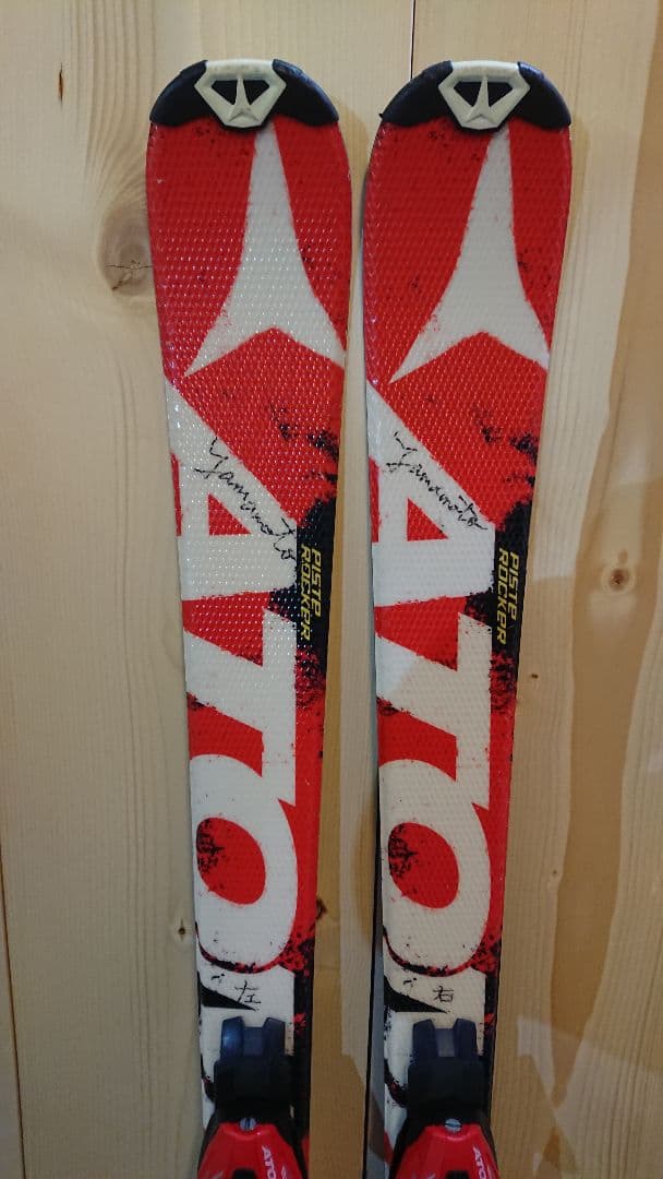 ATOMIC スキー板 130㎝ カービング レッド/白