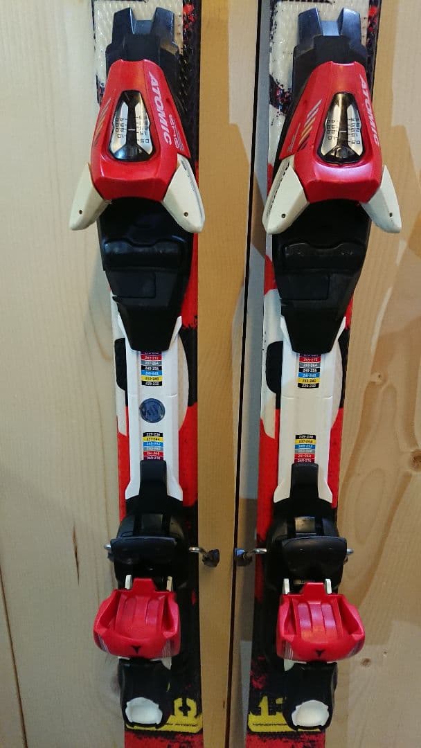 ATOMIC スキー板 130㎝ カービング レッド/白