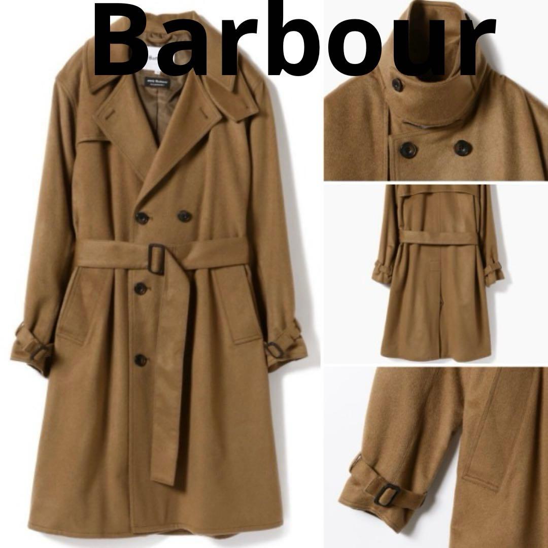 Barbour beams別注 WHITLEY カシミヤトレンチコート