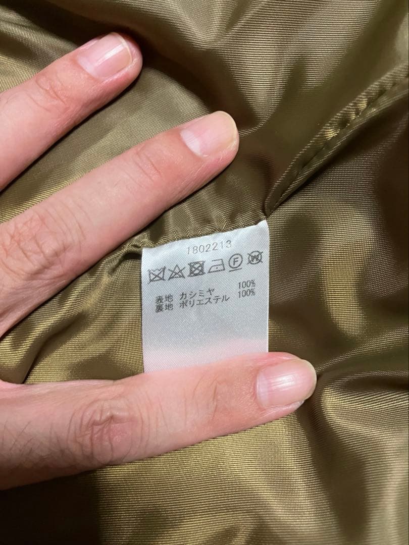 Barbour beams別注 WHITLEY カシミヤトレンチコート