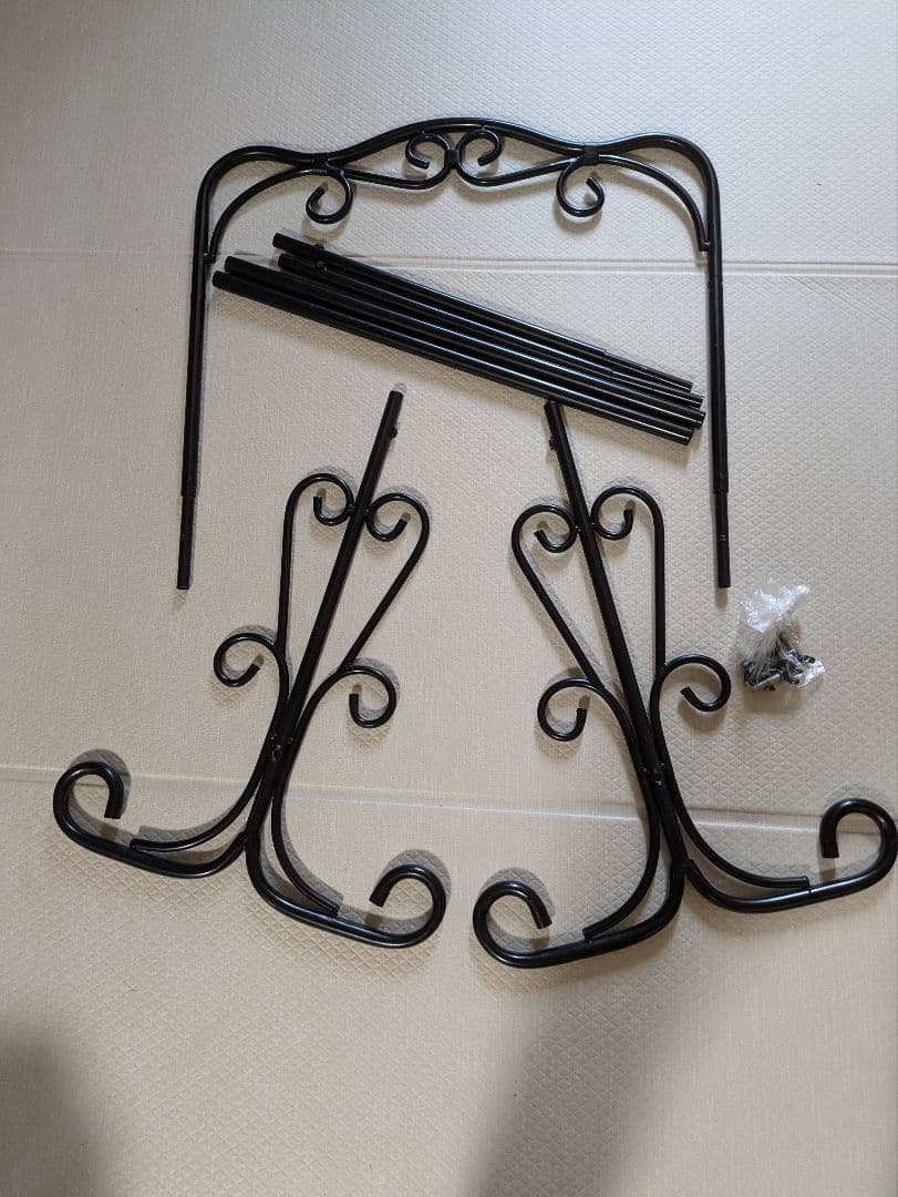 ハンガーラックアイアン