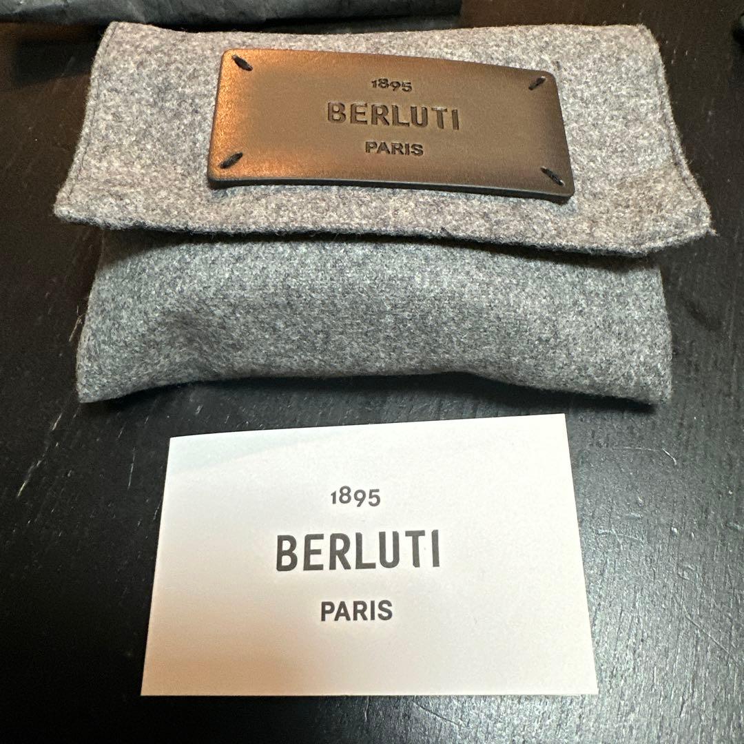 値段交渉OK BERLUTI ケース ブラウン レザー特注品