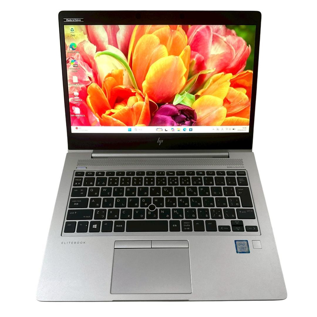 EliteBook i7搭載 16GB SSD256GB ノートパソコン 804