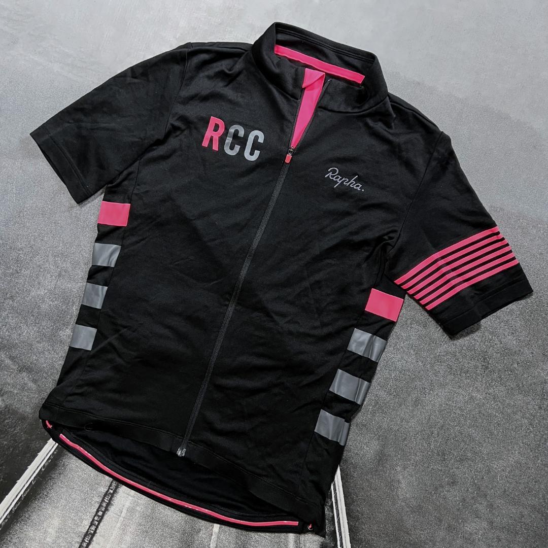 Rapha メンズ RCC クラシック ジャージ Sサイズ 半袖 ブラック