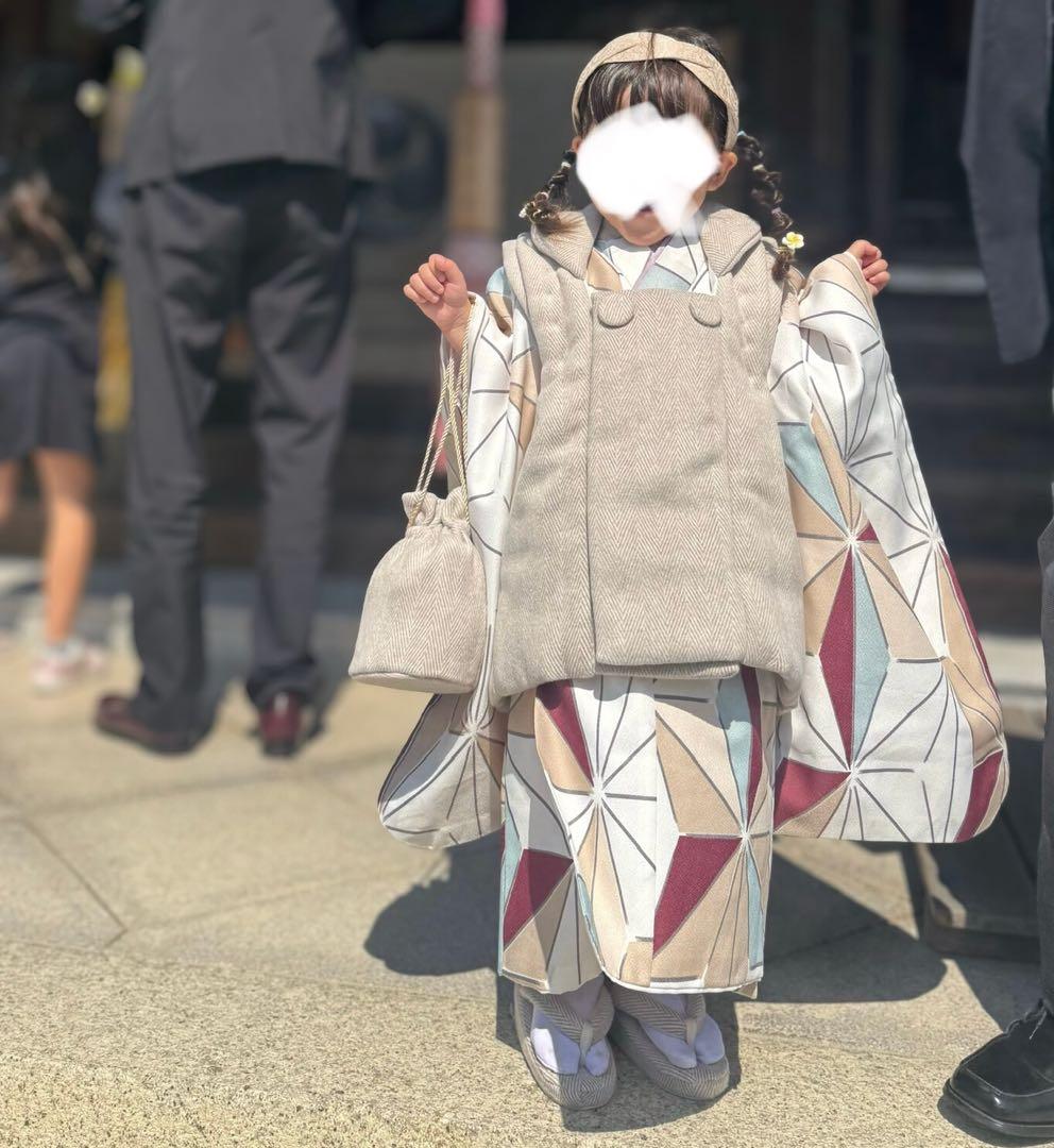 【ひよこ商店】七五三 着物 フルセット 3歳 女の子