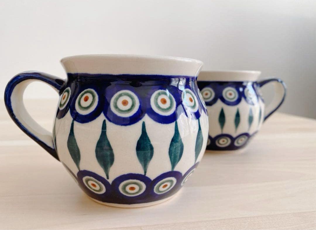 ポーリッシュポタリー ポーランド食器 皿 マグカップ セット