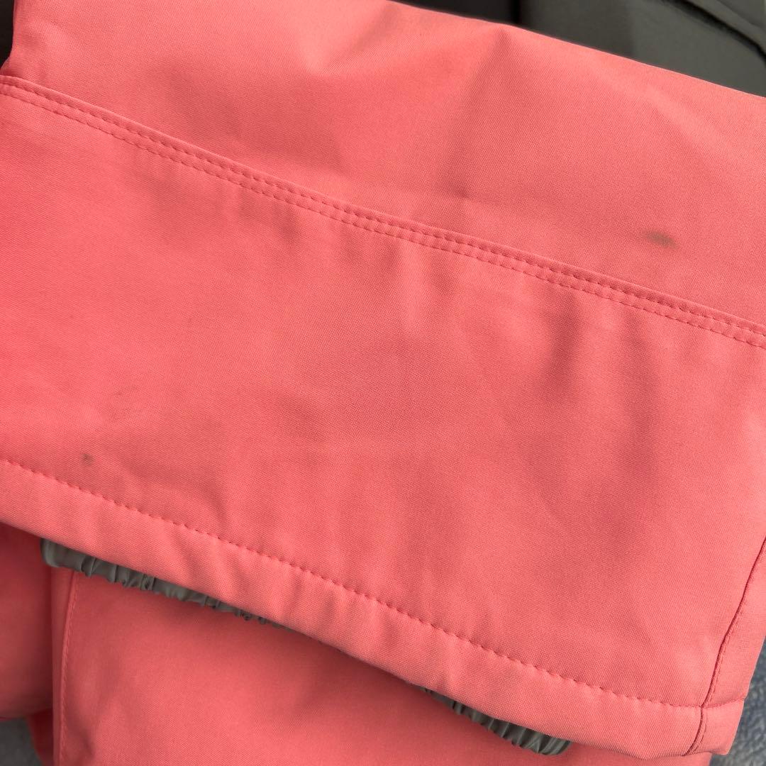 美品✨子ども用スキーウェア グレー/ピンク 160cm