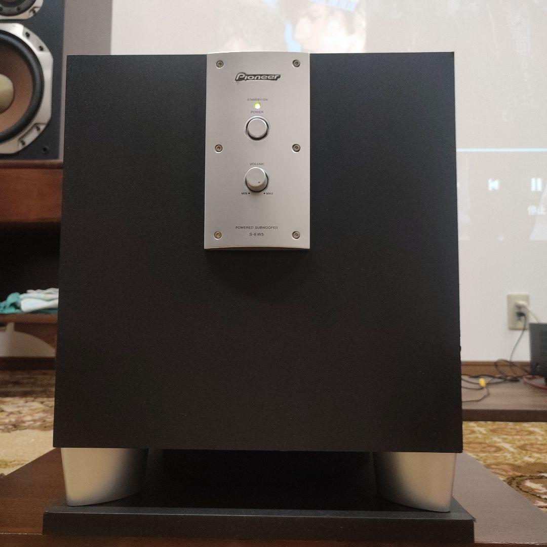 Pioneer S-EW5　サブウーファー ブラック　動作品