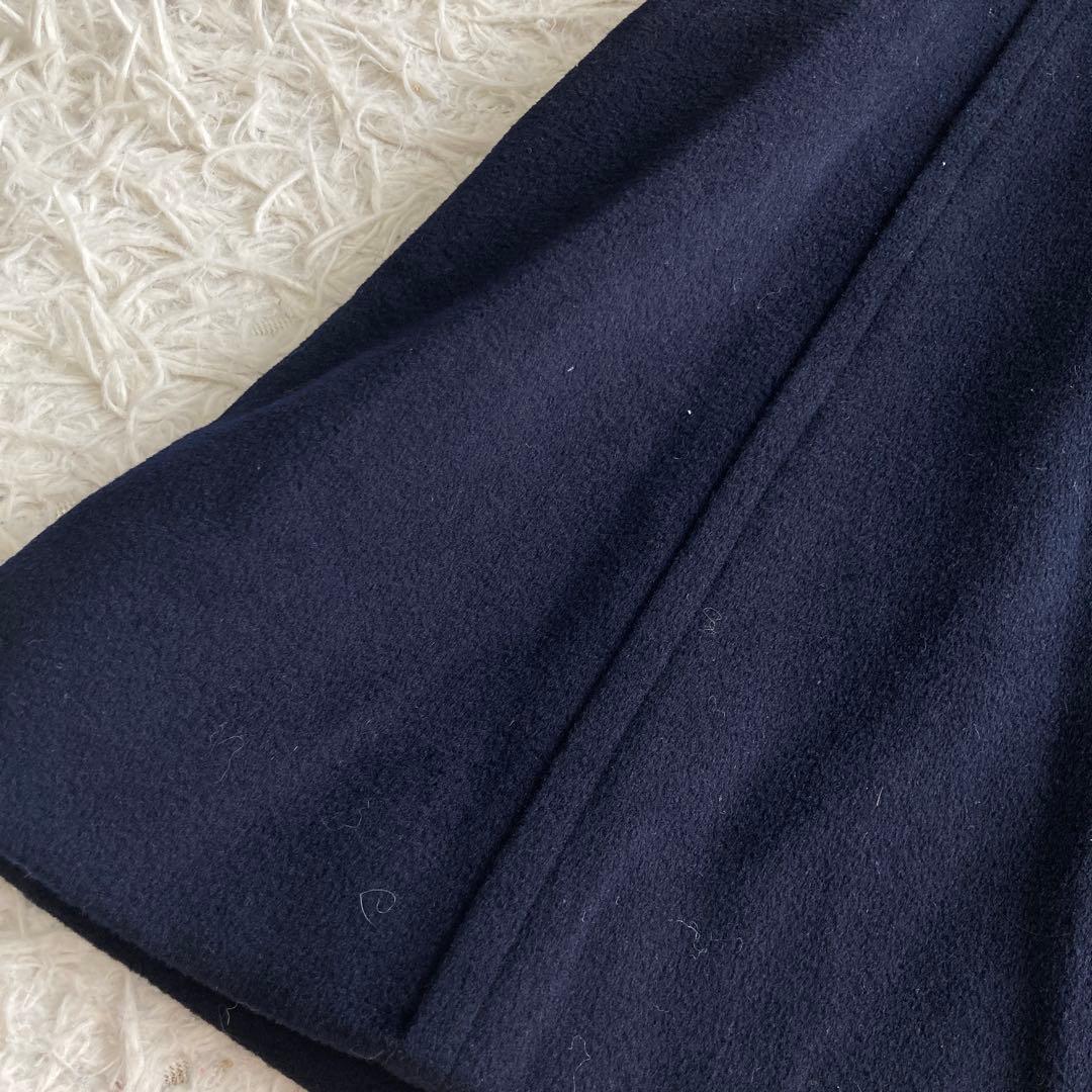 Paul Smith チェスターコート ネイビー M カシミア混