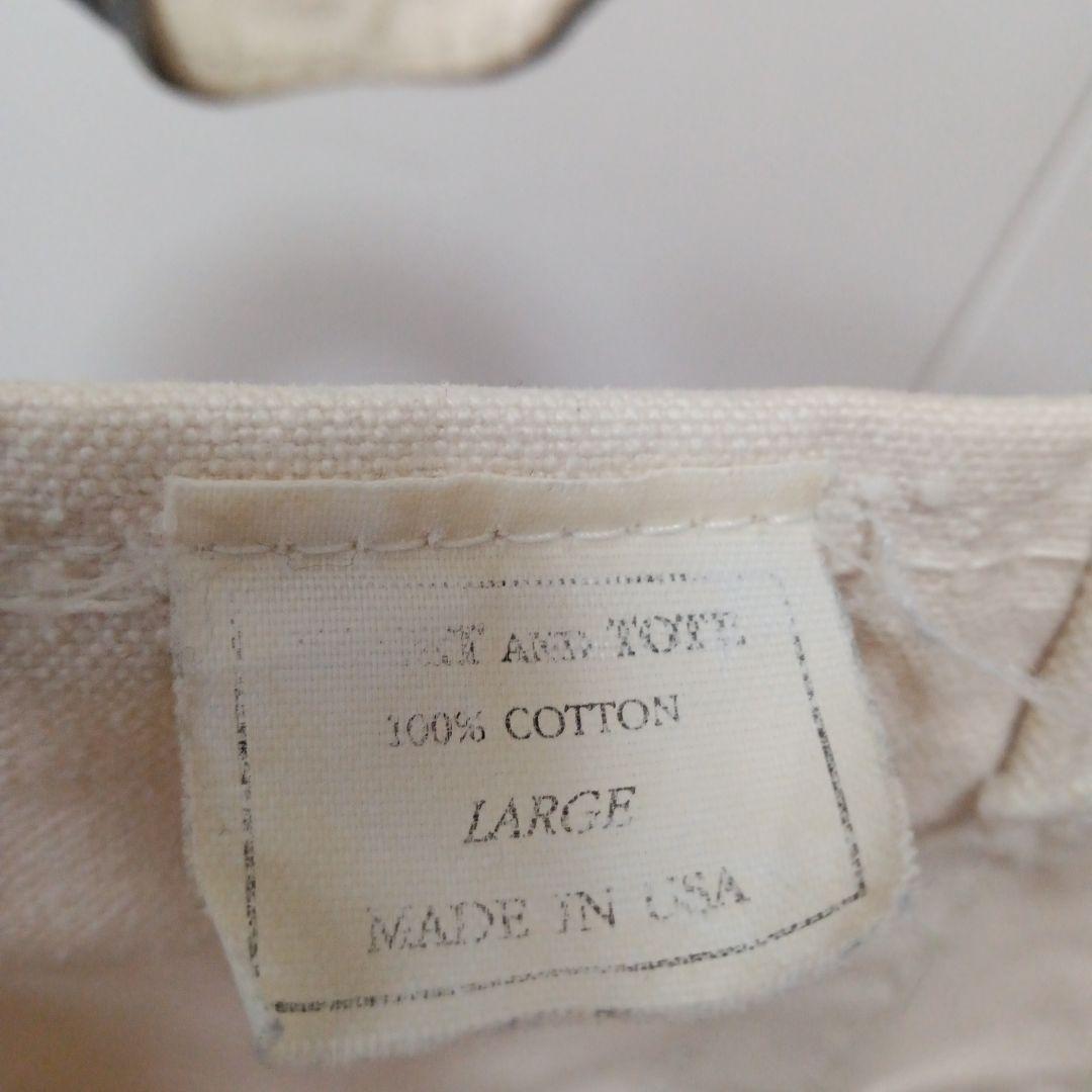70〜80s LLBEAN OEM先製造 トートバッグ　ビンテージ　筆記体期