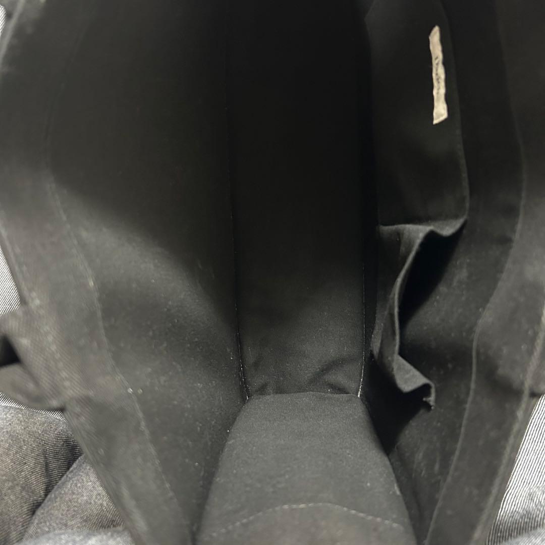 darich ロゴトートバッグ ブラック