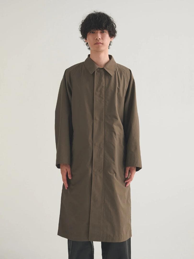 ユニクロU 2025冬 オーバーサイズステンカラーコート ブラウン ユニクロユー