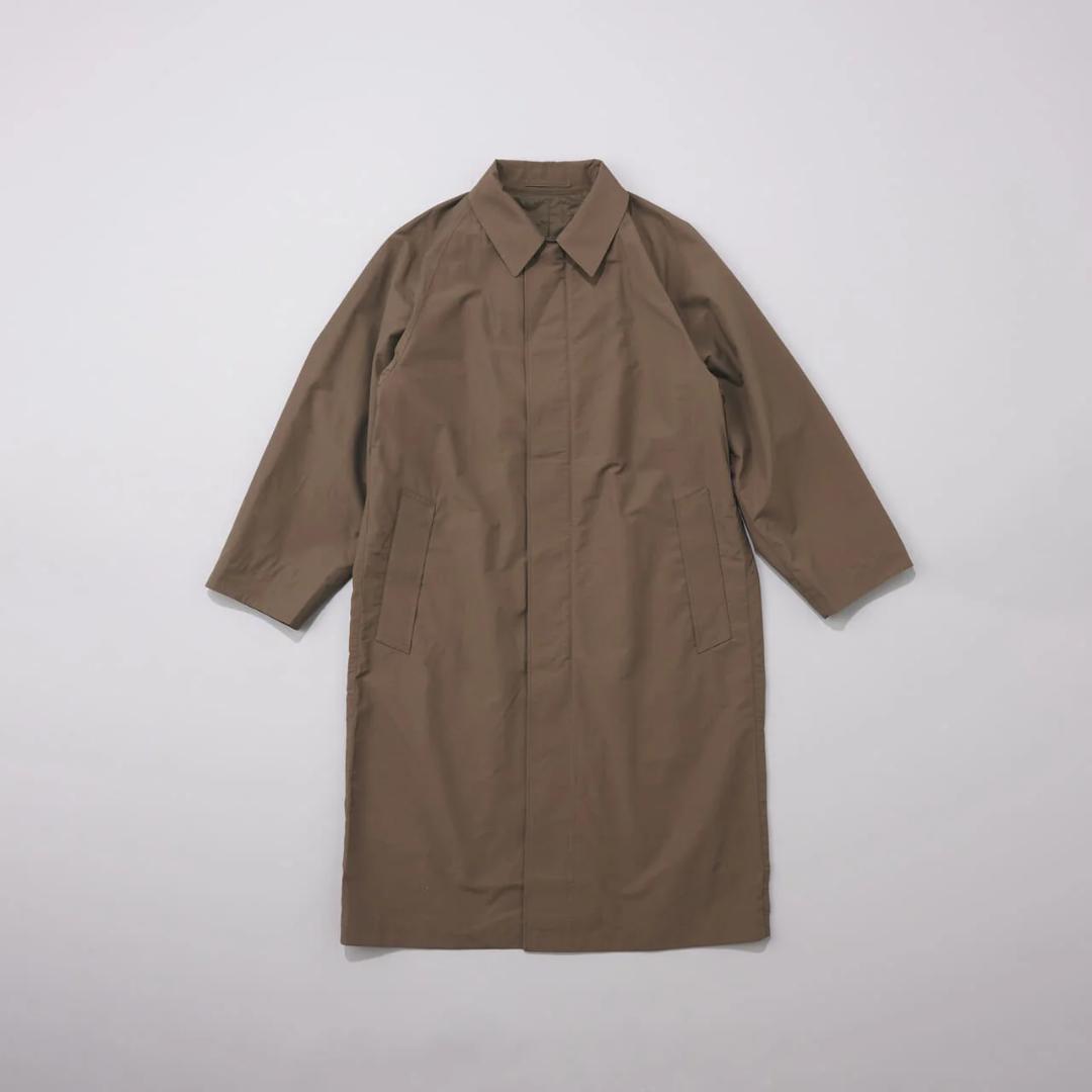 ユニクロU 2025冬 オーバーサイズステンカラーコート ブラウン ユニクロユー