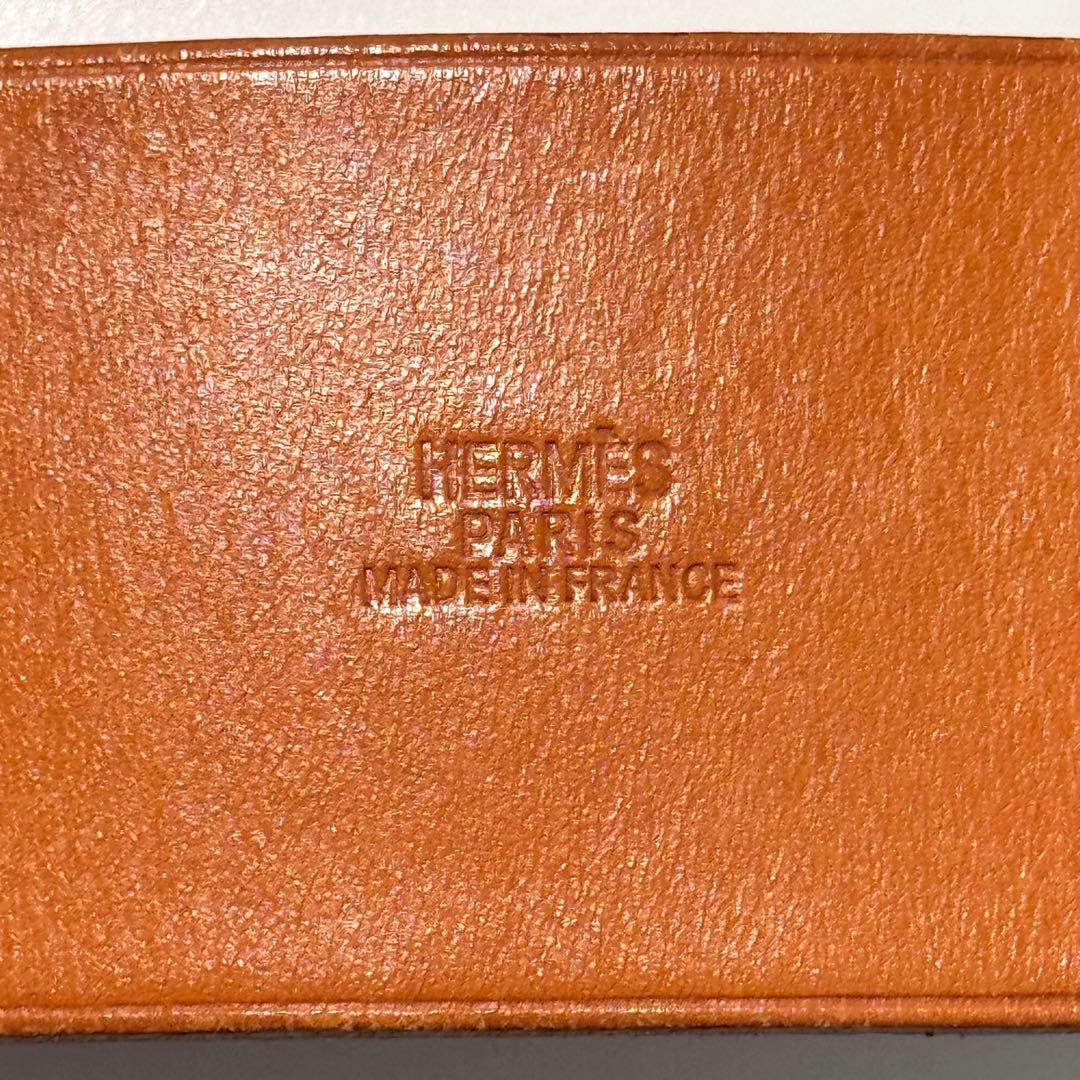 エルメス マルジェラ期 Api GM アピ GM レザー ブレスレット バングル