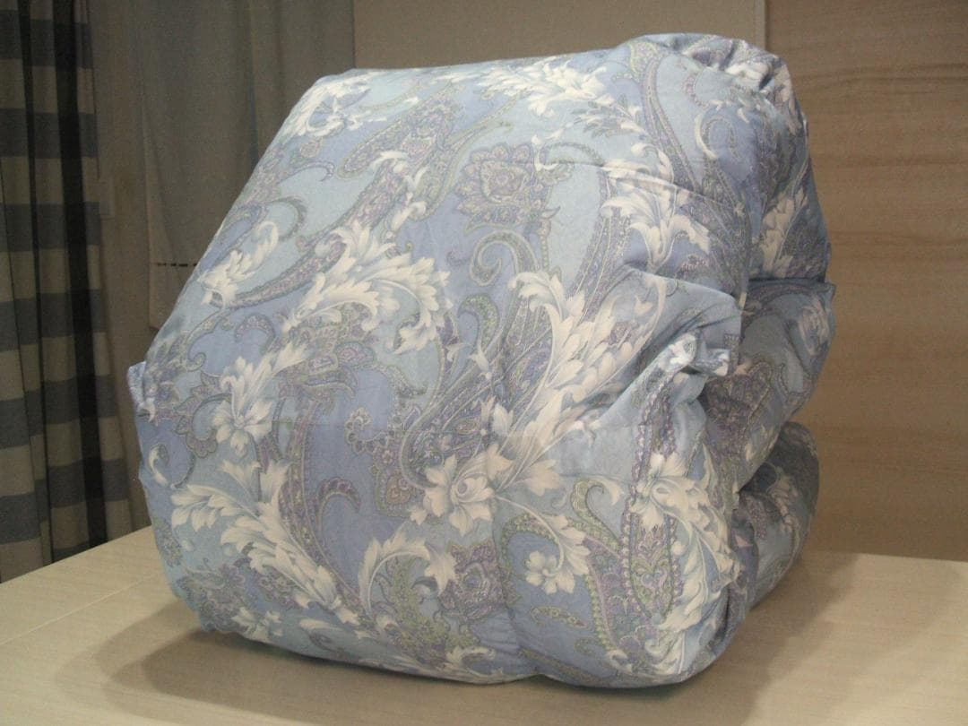 最後の１点新品＊日本羽毛協同組合保証付き＊三ツ星＊１，２キロに増量＊羽毛布団ＳＢ