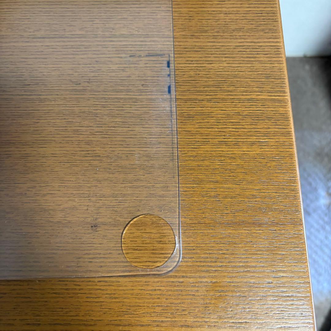 【ヒカリサンデスク(光製作所)】木製学習机+デスクワゴン+キャスター付きチェア