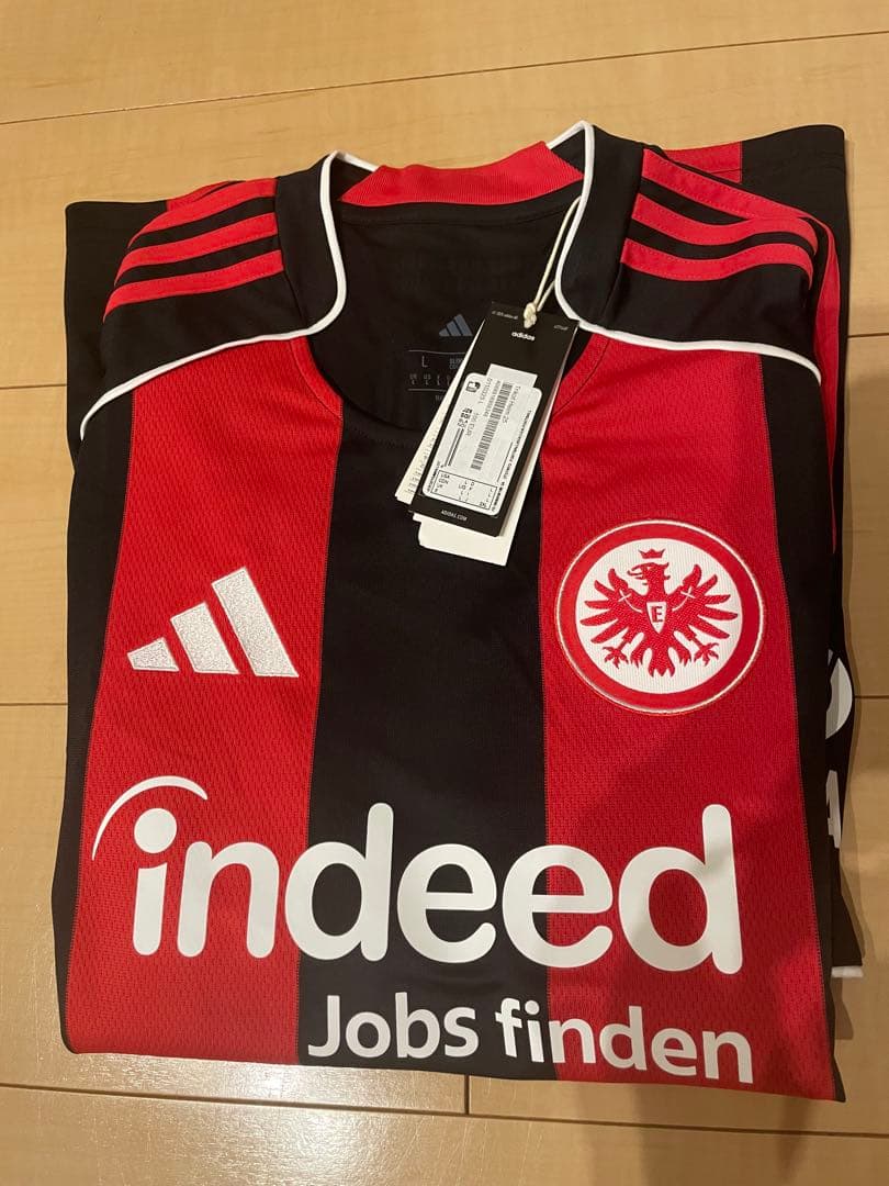 アディダスサッカーユニフォームブンデスリーガアイントラハト・フランクフルトホーム