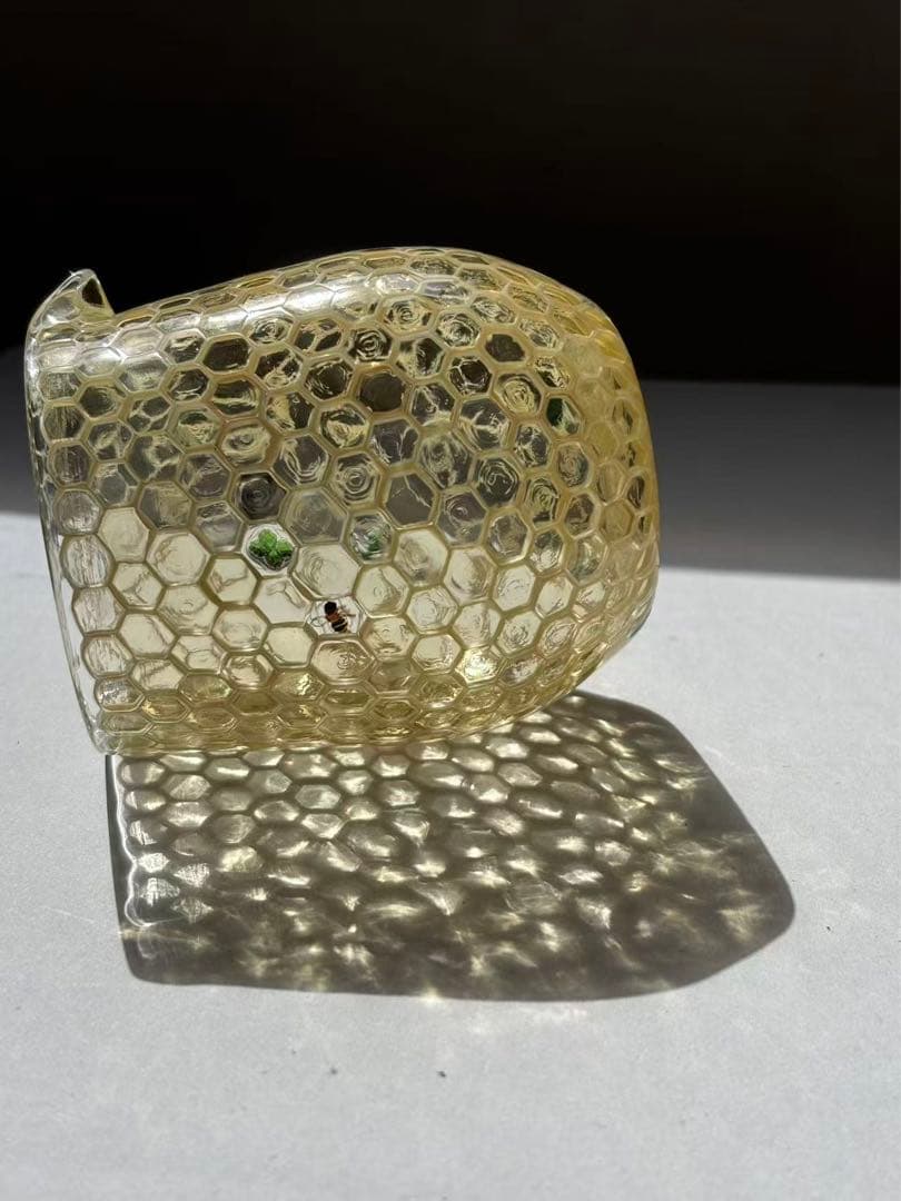 江波冨士子さん グラス 片口　新品 専用箱付き