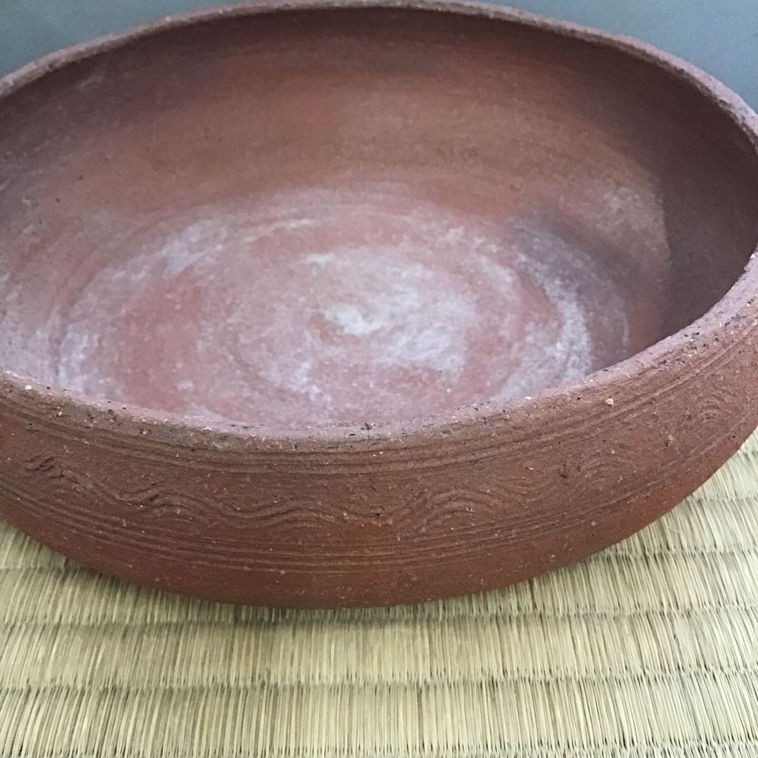 茶道具　灰器　南蛮灰器　嘉祥作　共箱　紙箱　S242HK