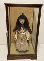 市松人形 男の子 女の子 花月斎 在銘 54cm  日本人形 抱き人形