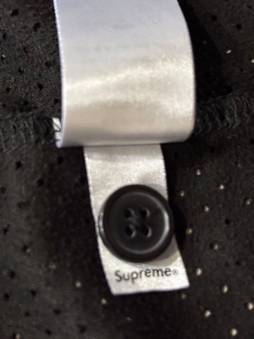 SUPREME　Ultrasuede Mesh Baseball Jersey