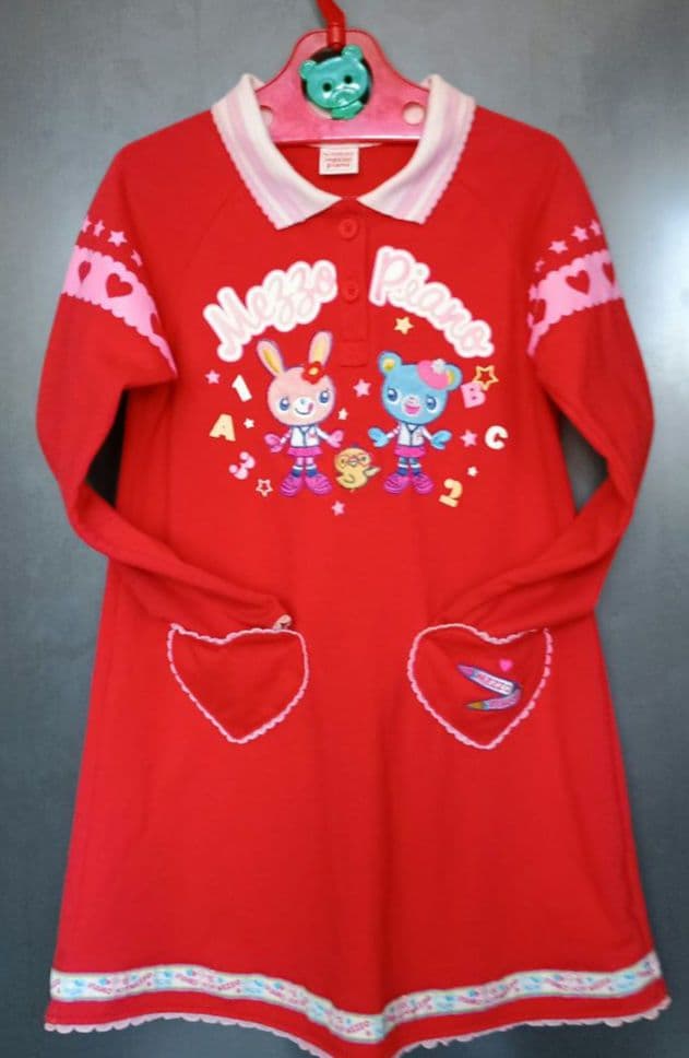 平成レトロ♡メゾピアノ♡みみぽぽワンピース♡