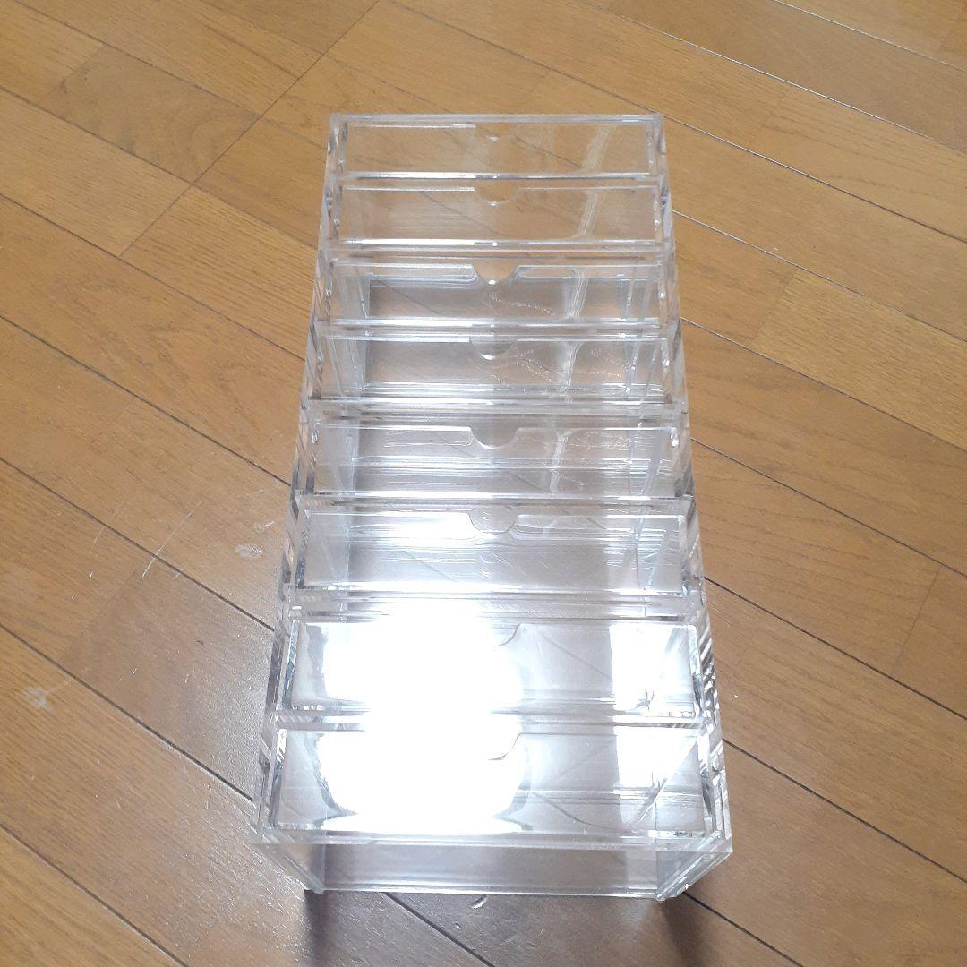 無印　アクリルケース　2段　4個　新品　未使用