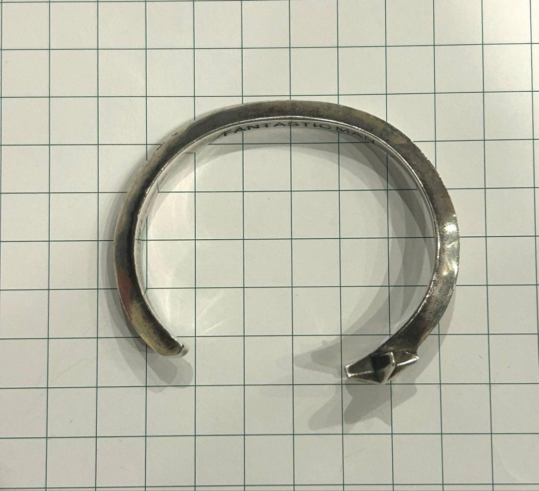 FANTASTIC MAN シルバー バングル