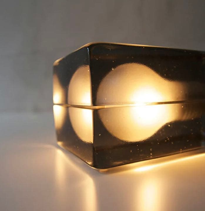 【希少品】ブロックランプ スモーク(日本500個 限定カラー)