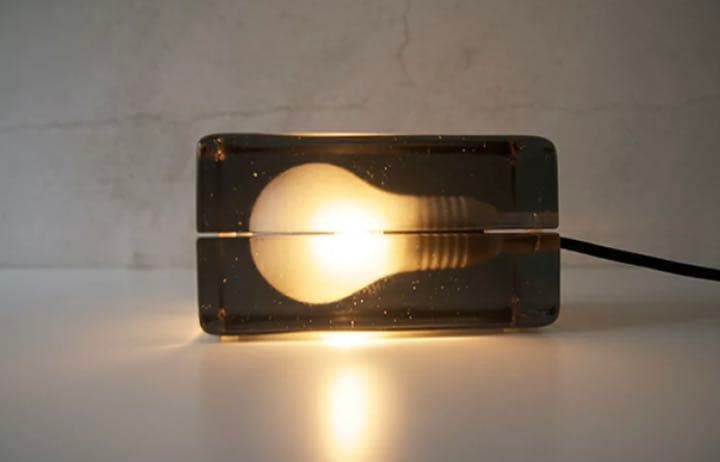 【希少品】ブロックランプ スモーク(日本500個 限定カラー)