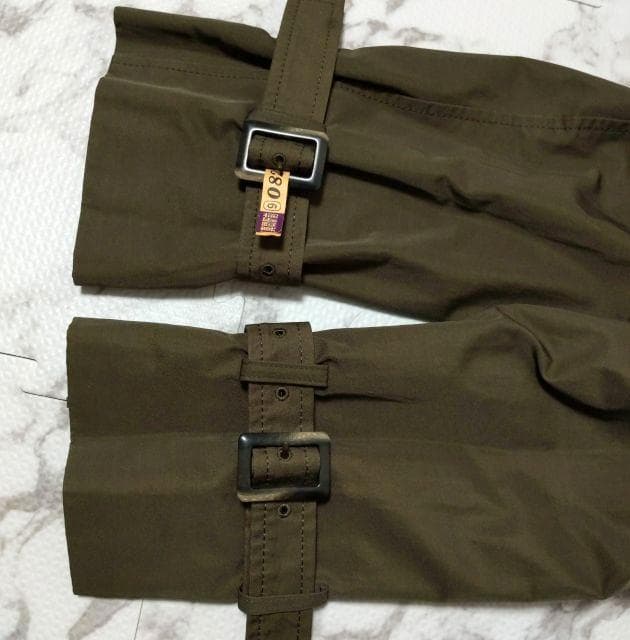 美品★ランバンコレクション★トレンチコート ライナー カーキ 40 L