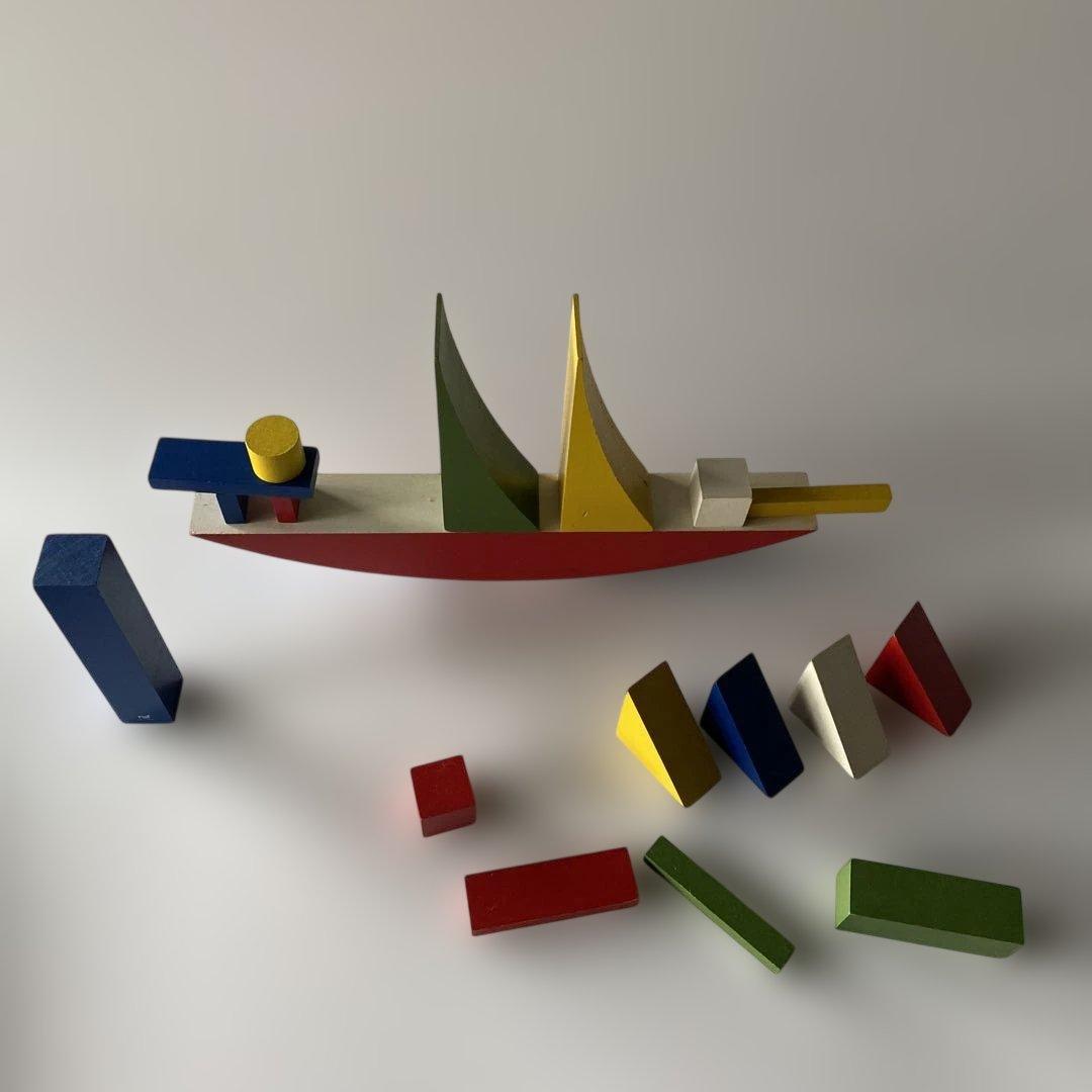 ネフ Naef バウハウス バウスピール Bauhaus 積み木 知育玩具 箱付